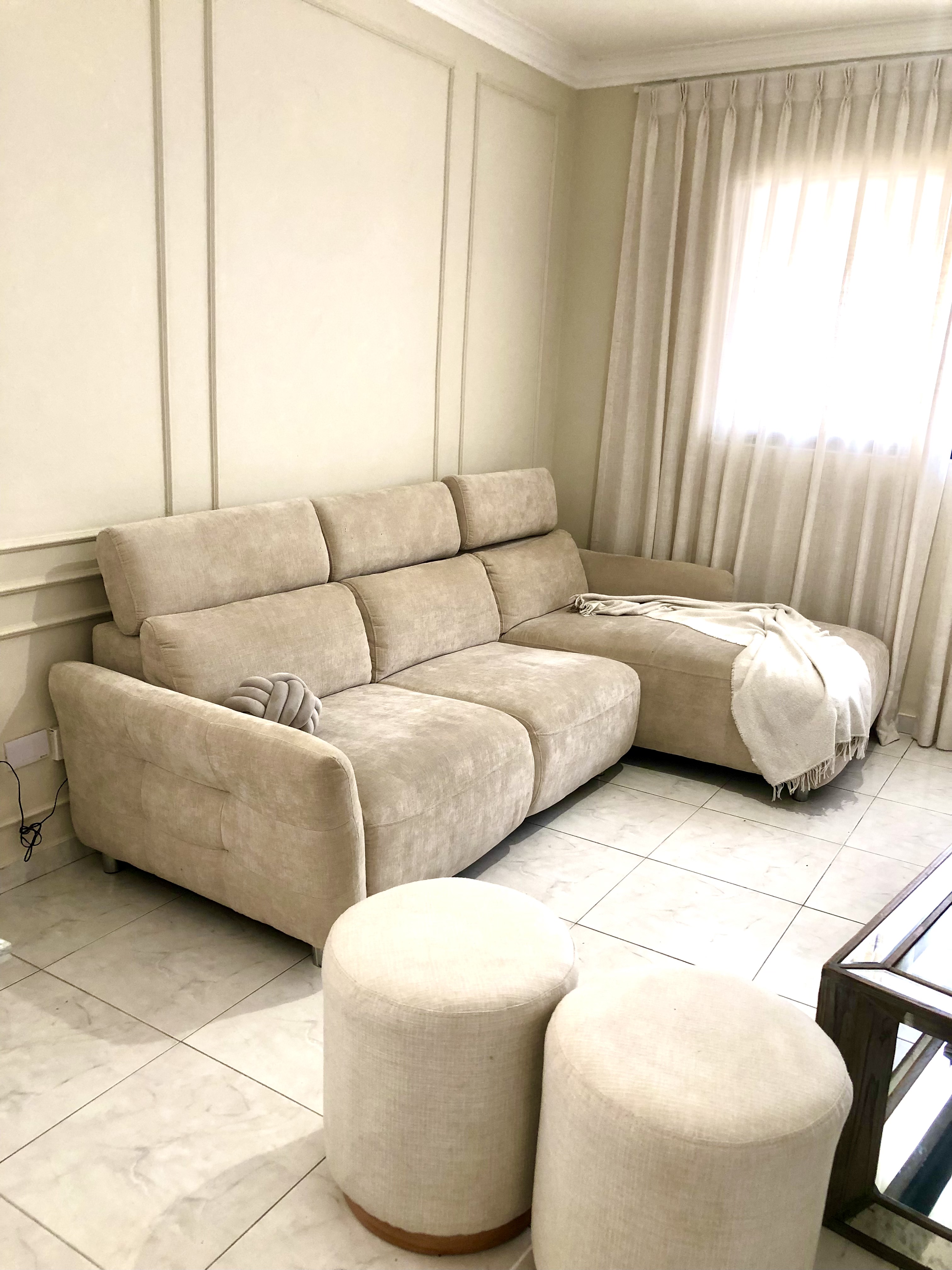 muebles y colchones - OPORTUNIDAD! Sofá modular importado nítido  1