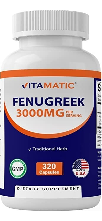 Salud y Equipamiento Médico - Fenogreco 3000mg - Vitamatic