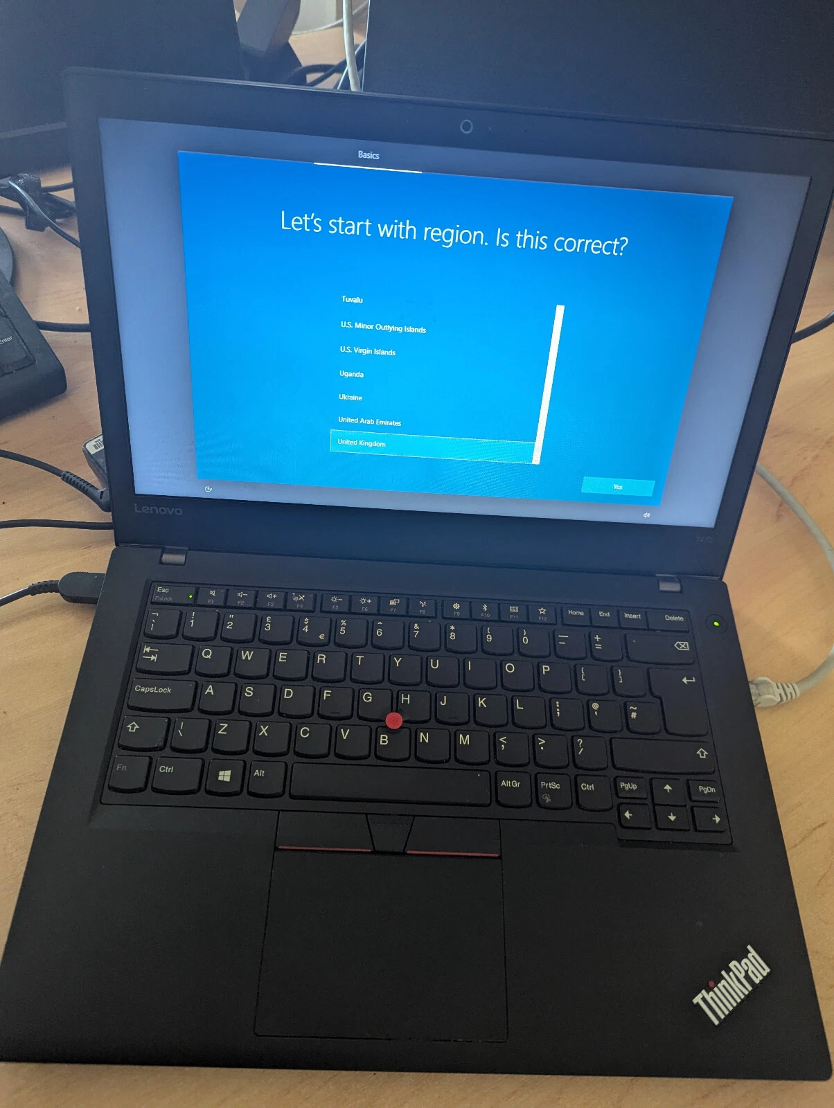 celulares y tabletas - Lenovo ThinkPad T470 Intel Core i5-6300U 2.40Ghz, 