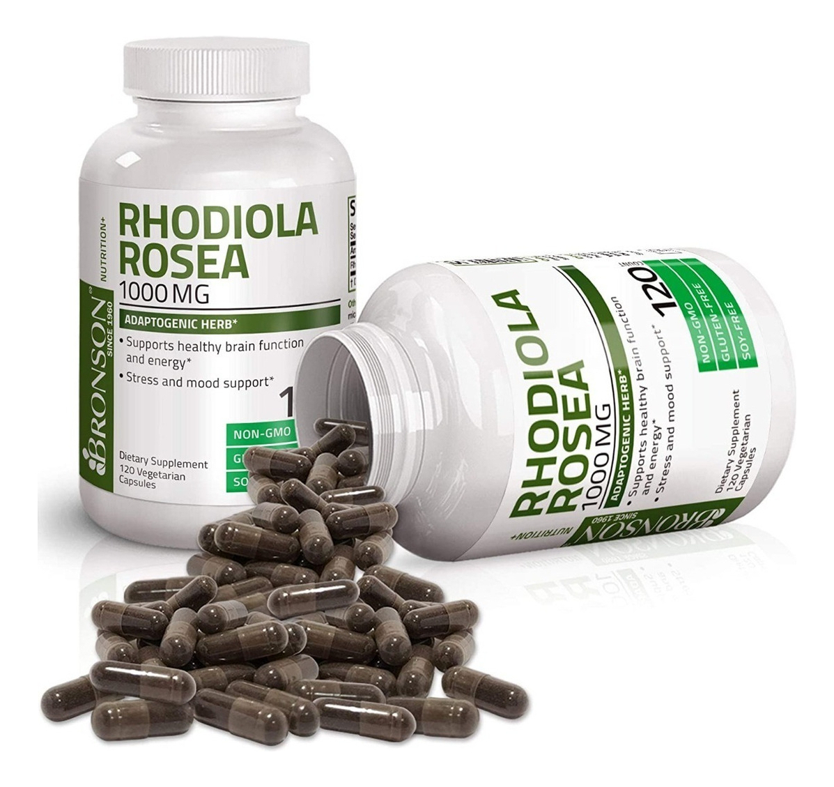 Salud y Equipamiento Médico - Rhodiola Rosea 1000 Mg Hierba Adaptogenica 120 Cap 6