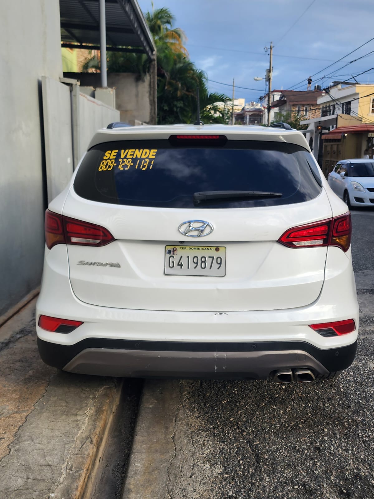jeepetas y camionetas - DE OPORTUNIDAD vendo Santa Fe 2018 motor Dohc  Único Dueño. Precio negociable 1