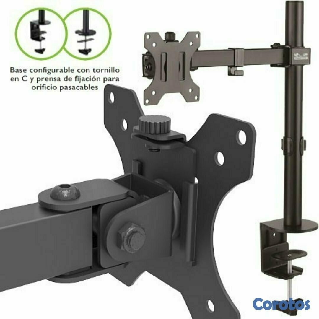 computadoras y laptops - SOPORTE PARA TV/MONITOR LCDKLIPX 13-32" INCLINACION DE 90 GRADOS PESO MAX 17.6LB 1