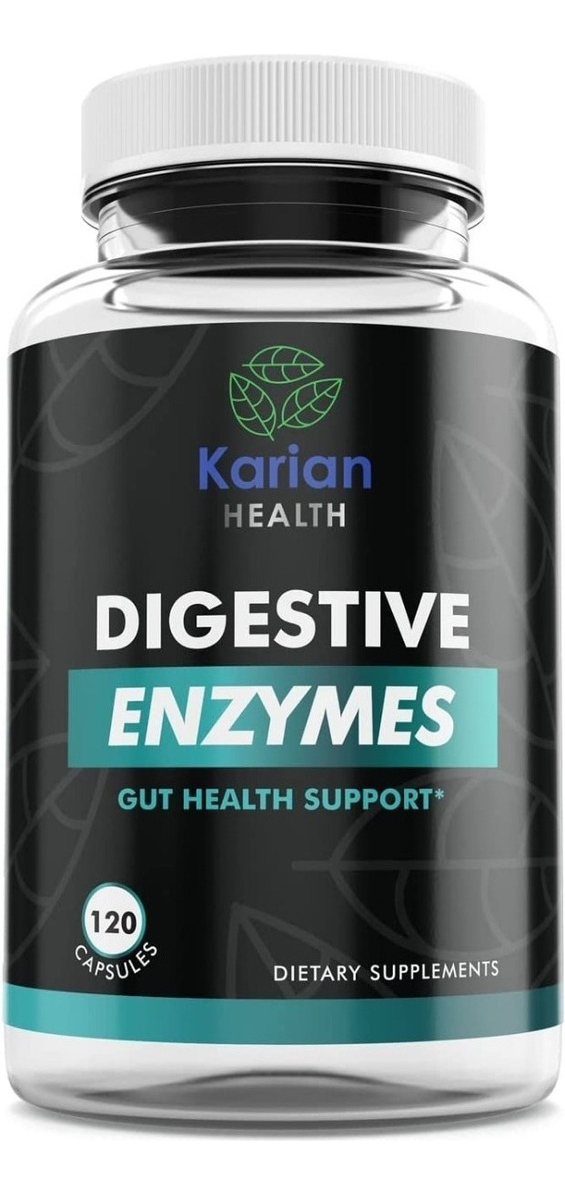 Salud y Equipamiento Médico - Enzimas Digestivas 120 Capsulas 0
