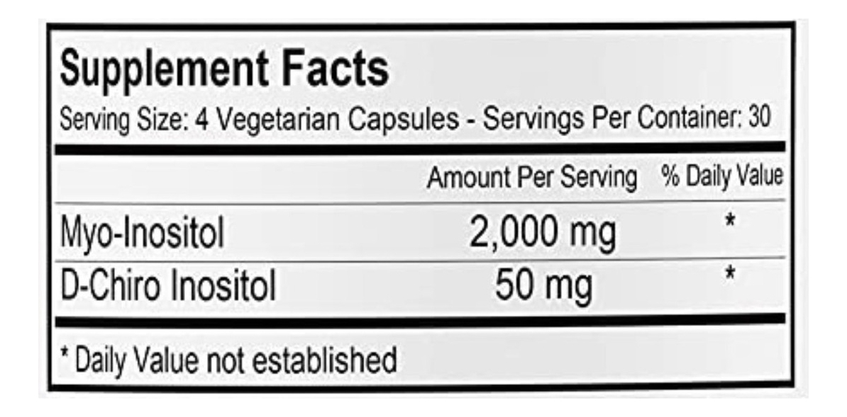 Salud y Equipamiento Médico - Inositol 120caps 50mg Bestvite - U - Unidad A $1549 1