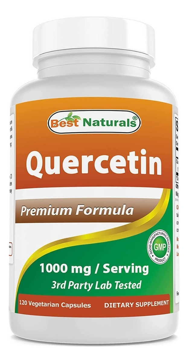 Salud y Equipamiento Médico - Best Naturals Quercetina 1000mg - - Unidad A $1766