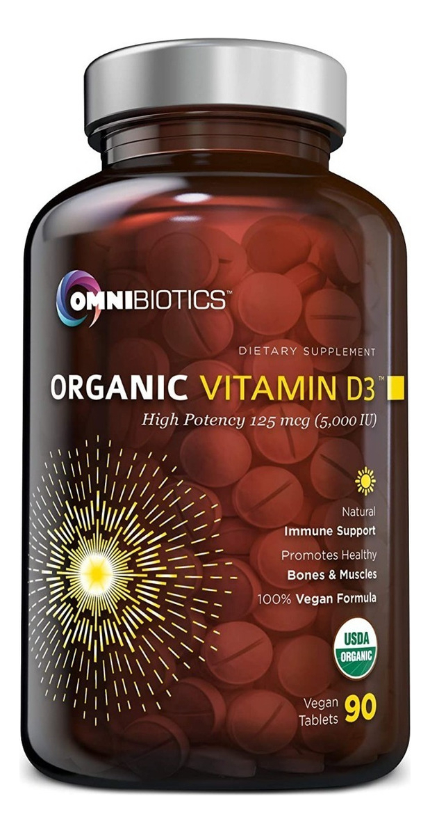 Salud y Equipamiento Médico - Vitamina D3 5000 Iu Omnibiotics - - Unidad A $3301