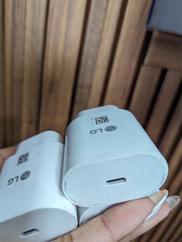 accesorios para electronica - cargador LG original 35W tipo c  2