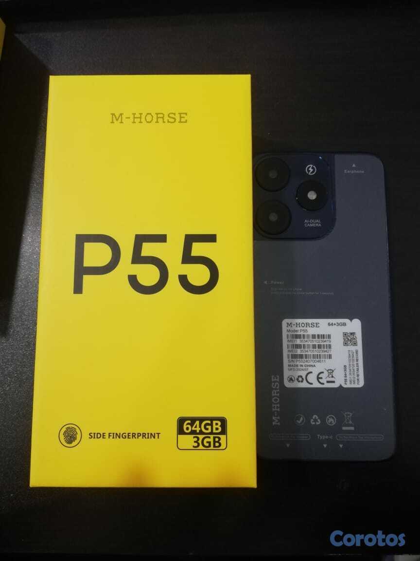celulares y tabletas - Teléfono M Horse P55 64GB 3GB RAM Nuevo  2
