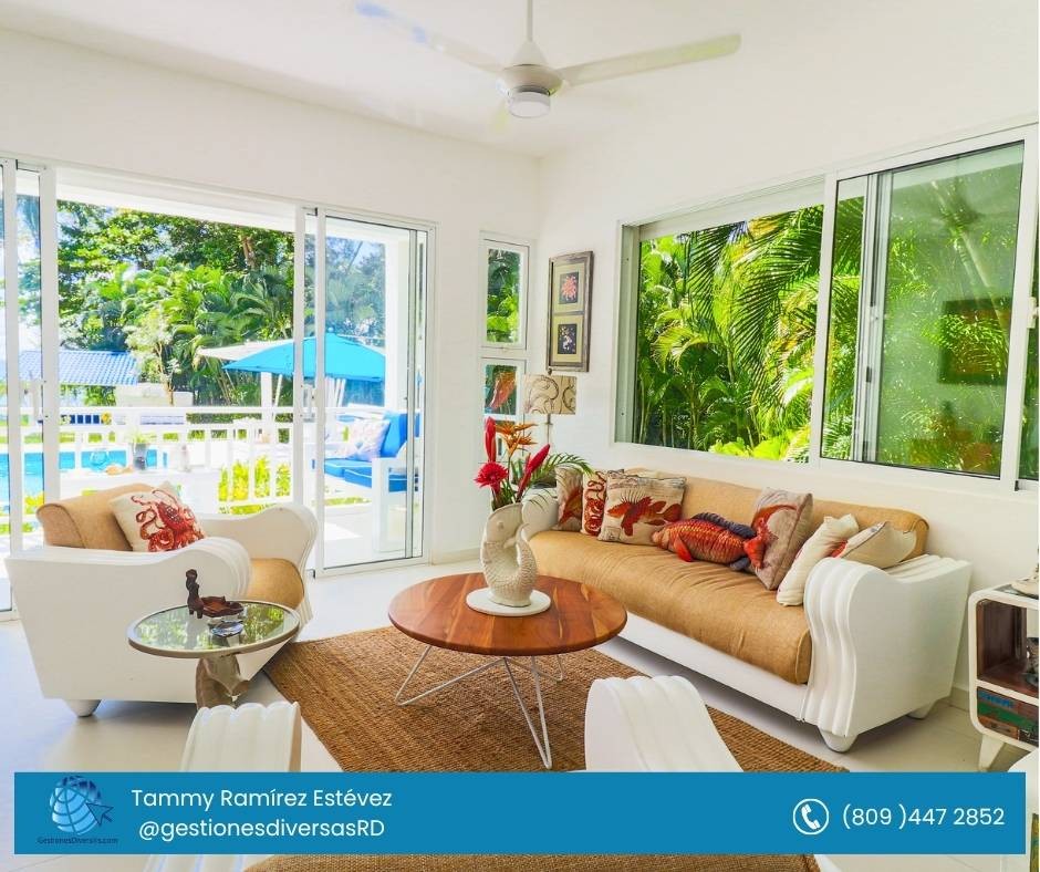 casas vacacionales y villas - CASA BAHÍA - VILLA CON PISCINA Y ACCESO A LA PLAYA 2