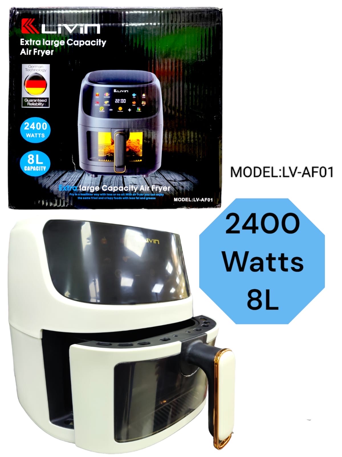 electrodomesticos - Air Flayers 8L  0