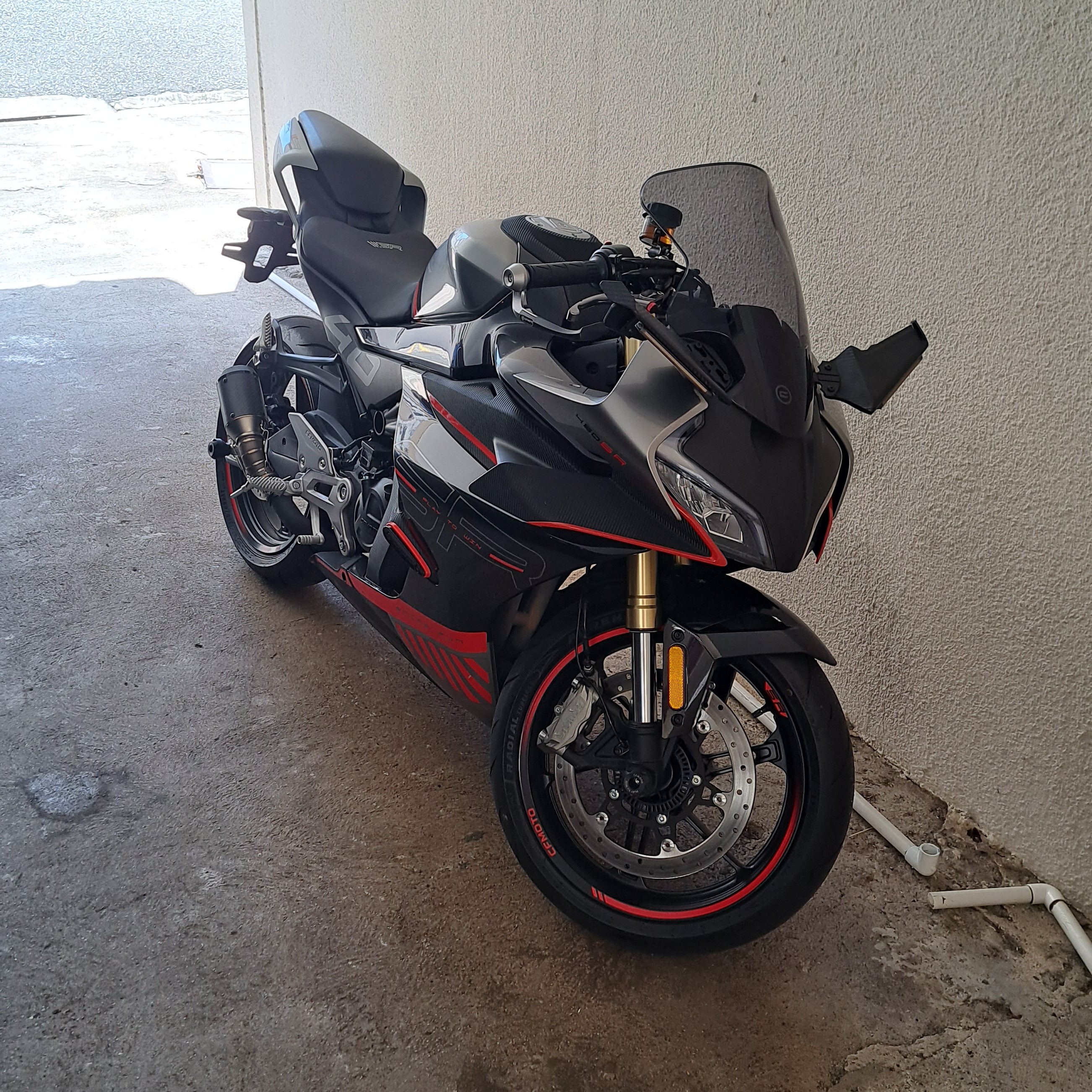 motores y pasolas - CFMOTO 450SR 2023 1350KM 0