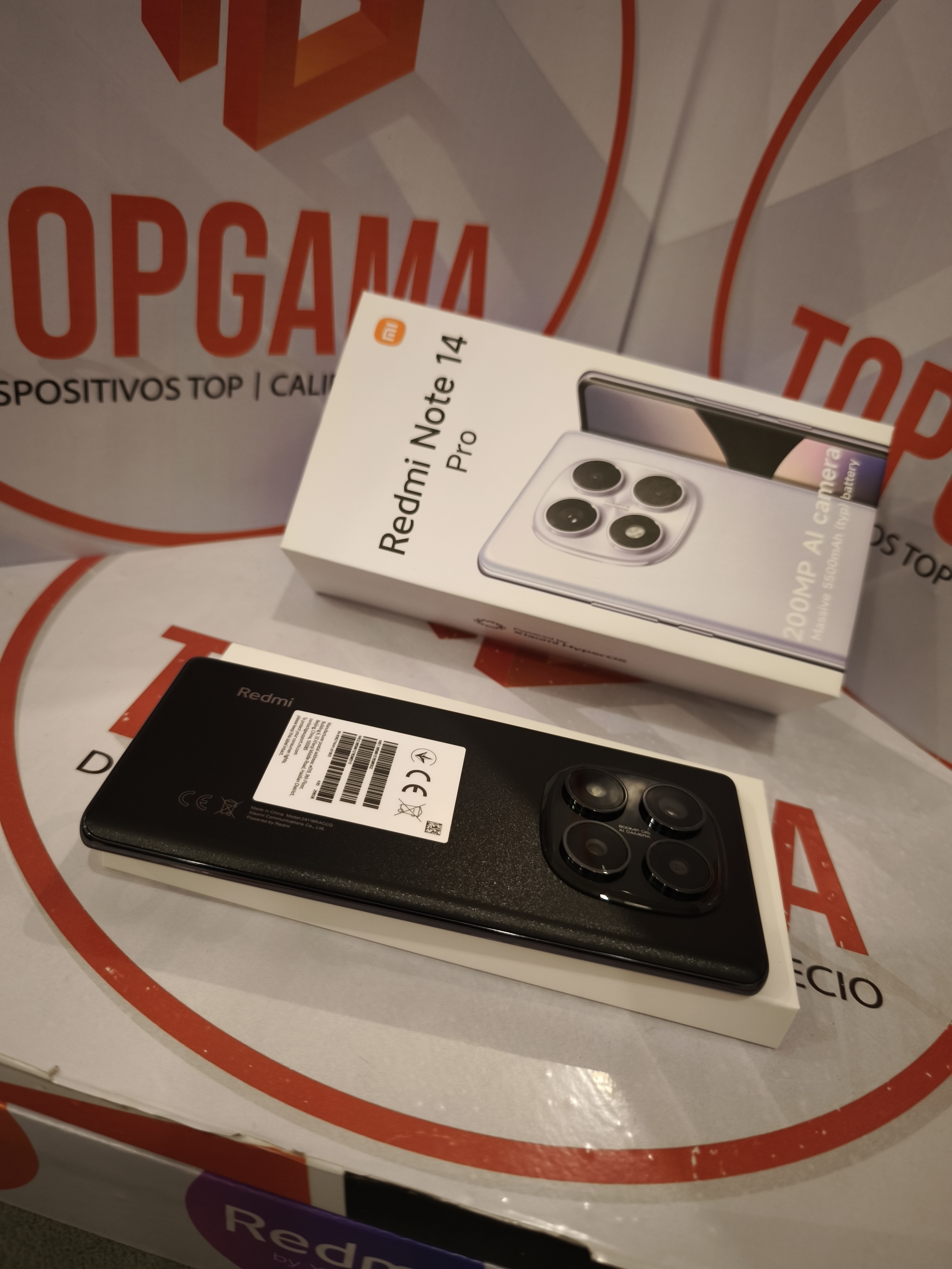 celulares y tabletas - REDMI NOTE 14 PRO 4G, 8GB RAM 256GB ROM  4
