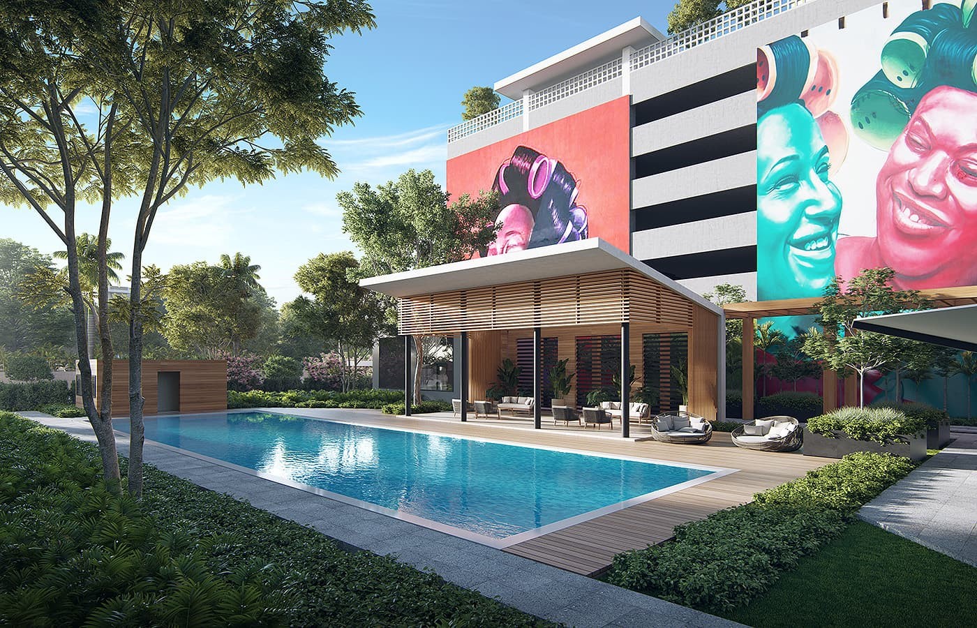 apartamentos - Apartamento en construcción e Gazcue, frente al mar caribe 6