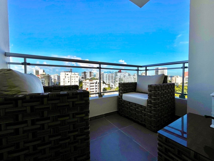 apartamentos - Apartamento amueblado en alquiler #24-750 aire acondicionado, ascensor, piscina. 2