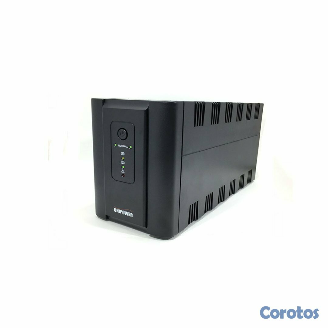 computadoras y laptops - UPS UNIPOWER 1200VA – 8 ENTRADAS -REGULADOR/ TRABAJA CON PLANTA E INVERSOR