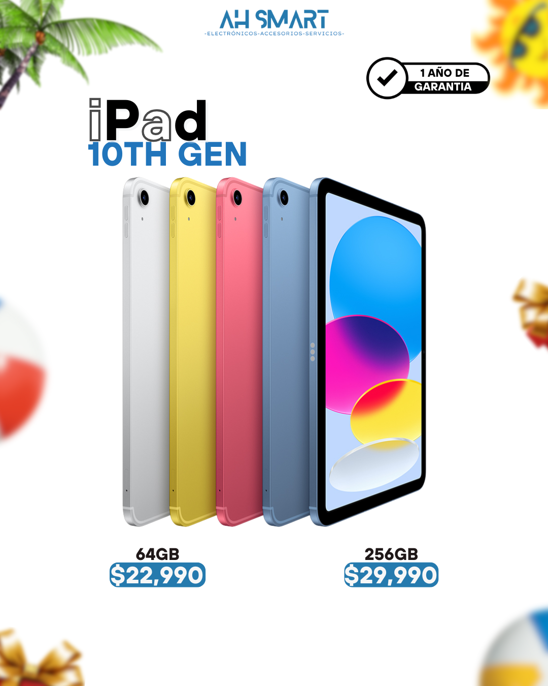 celulares y tabletas - iPad 10 Gen 64GB 256GB Sellados Nuevos