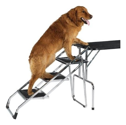 Salud y Equipamiento Médico - Equipo Maestro Escaleras Portatiles De Acero Para Mascotas 0