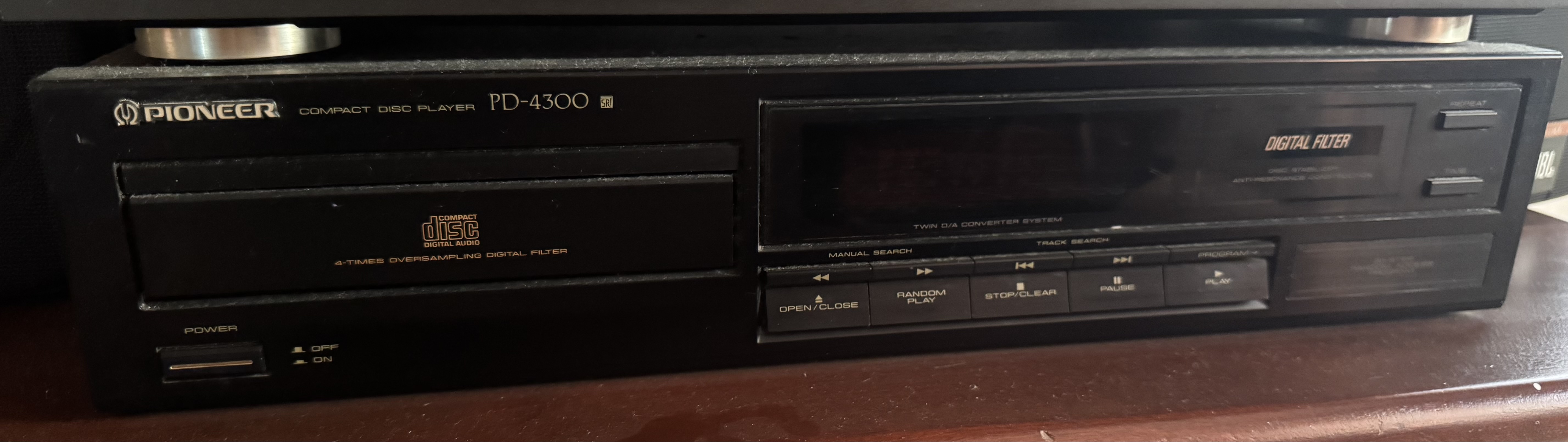 camaras y audio - Pioneer reproductor de CD PD-4300 