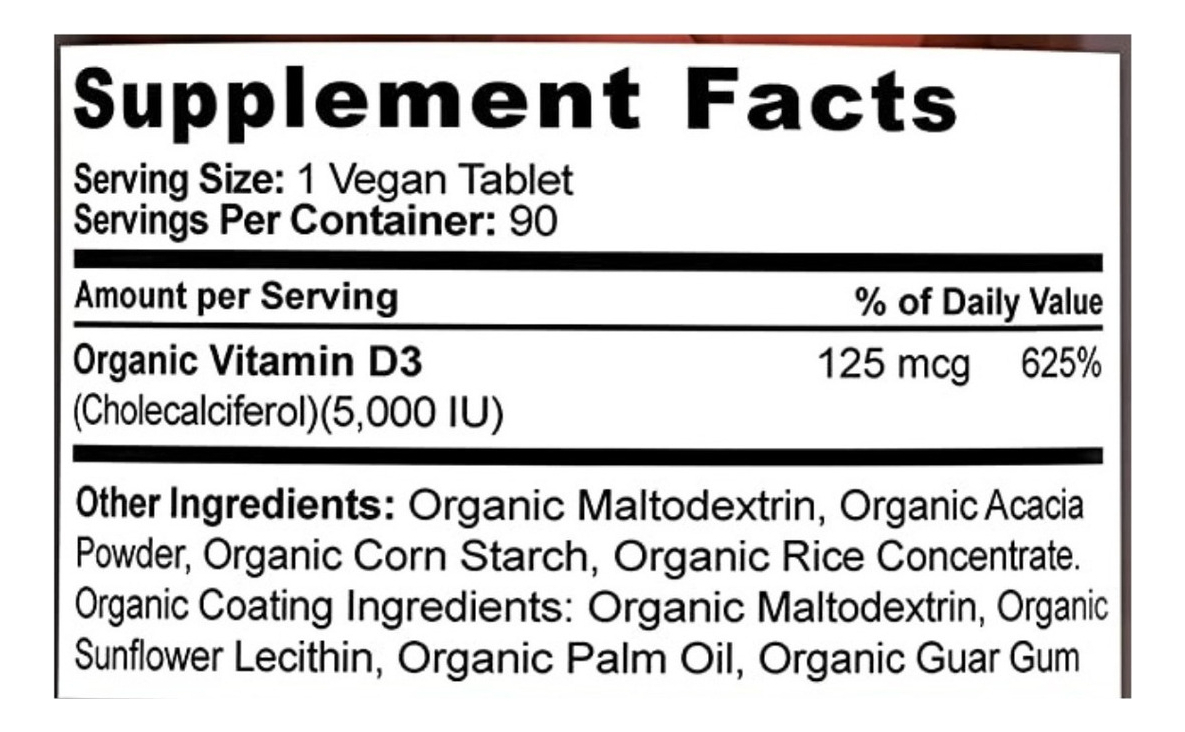 Salud y Equipamiento Médico - Vitamina D3 5000 Iu Omnibiotics - - Unidad A $3301 1