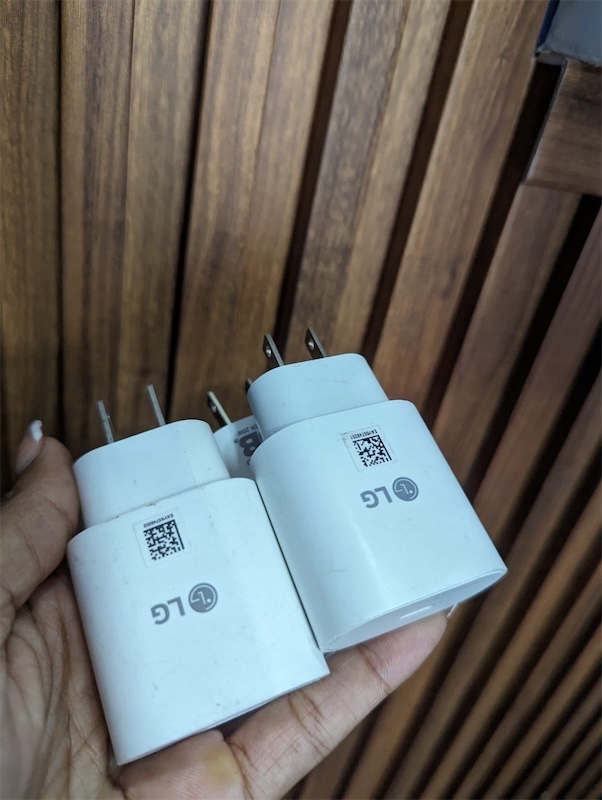 accesorios para electronica - cargador LG original 35W tipo c  3