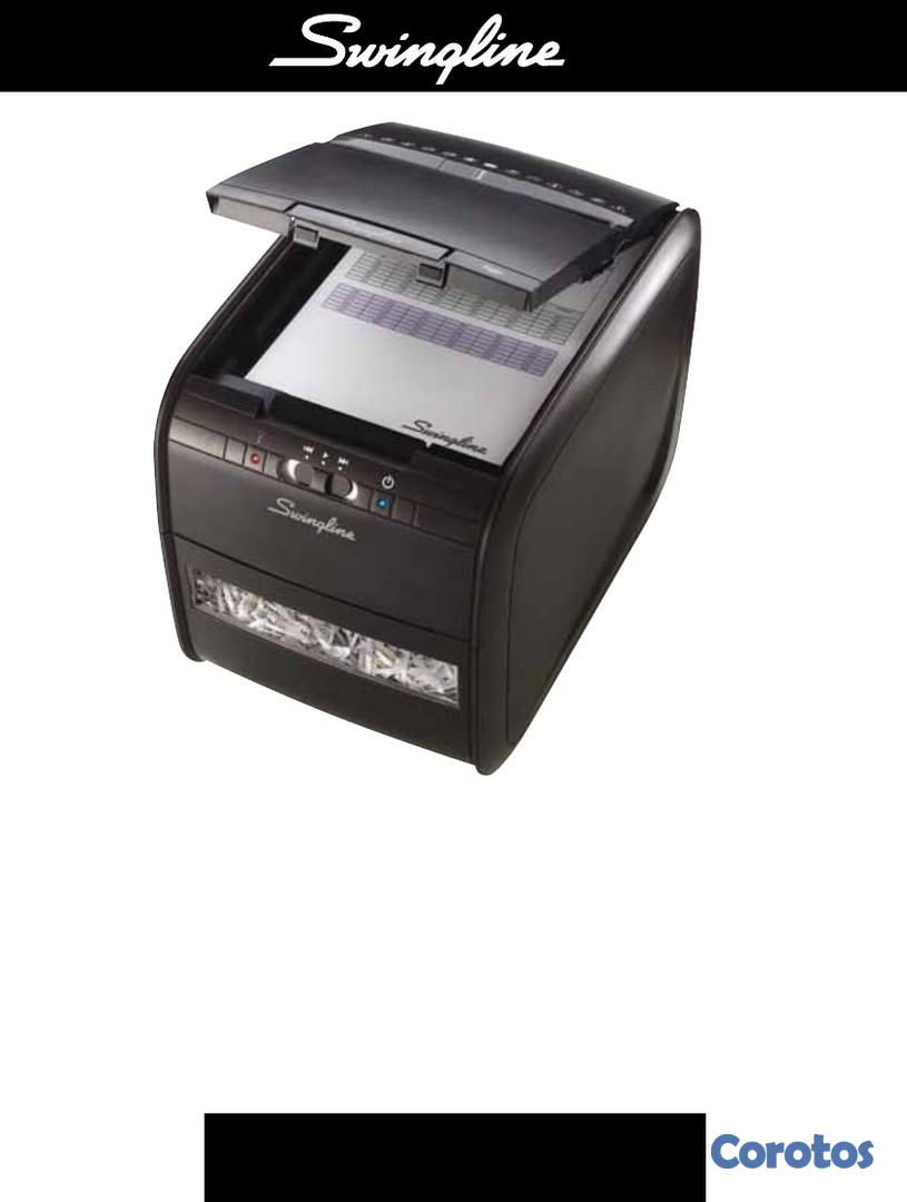 computadoras y laptops - Trituradora de papel,GBC  alimentación automática,  60 hojas 3