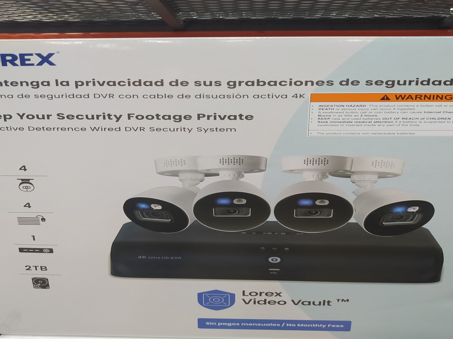 electrodomesticos - Camara de seguridad  nuevo en su caja con todos sus accesorios. 1