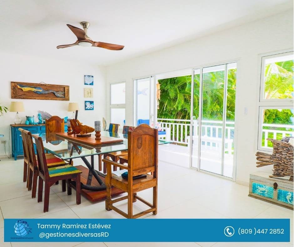 casas vacacionales y villas - CASA BAHÍA - VILLA CON PISCINA Y ACCESO A LA PLAYA 3