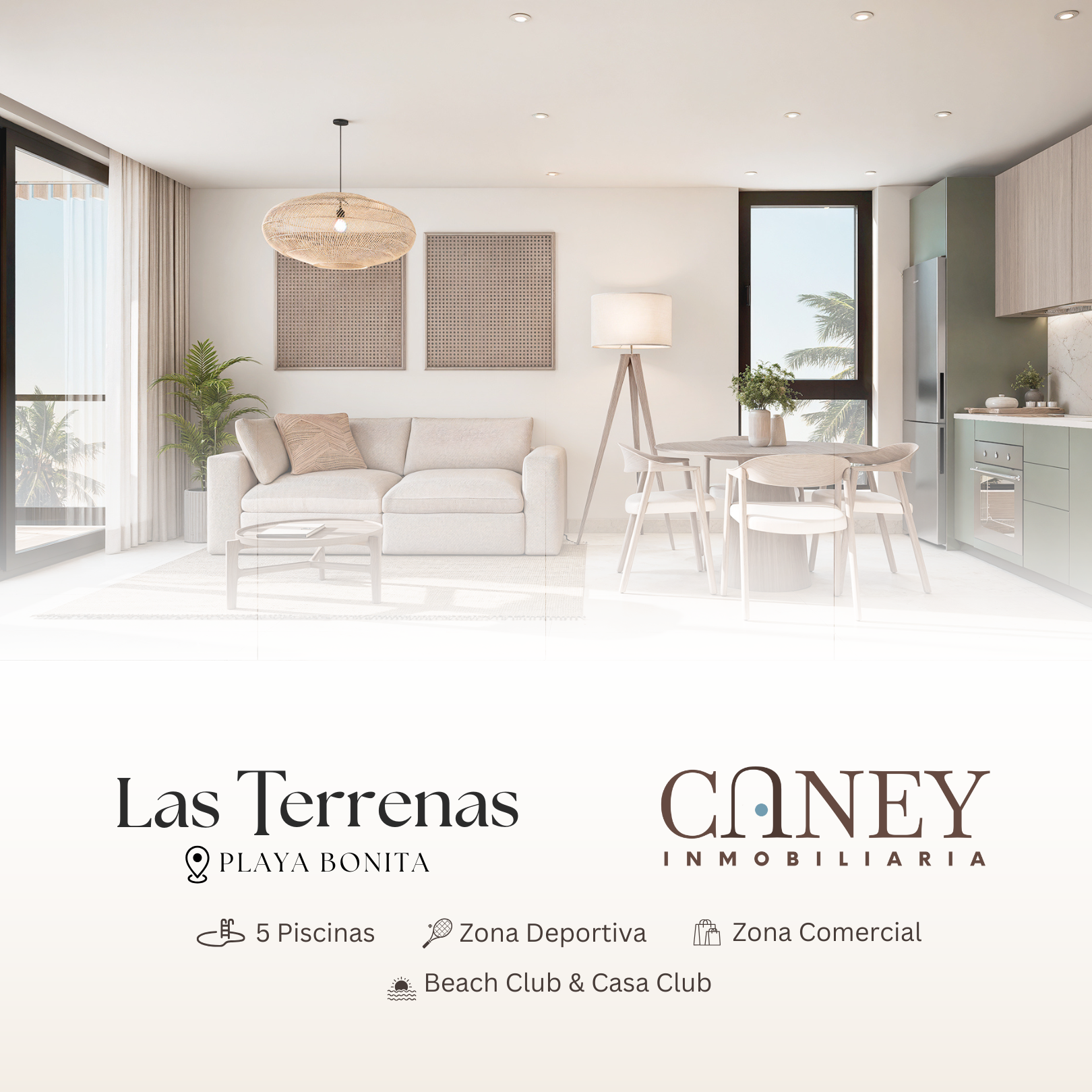 apartamentos - La Terrenas Playa Bonita AMUEBLADO NUEVO PROYECTO 3