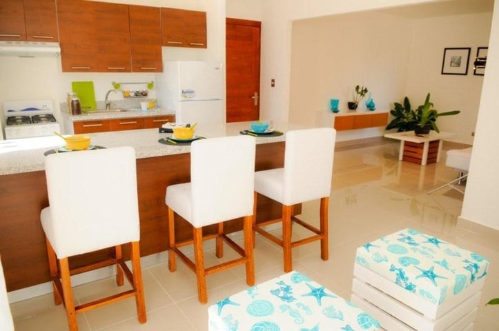 apartamentos - Proyecto en venta Punta Cana  #21-1682 un dormitorio, Piscina, balcón, Gym. 3