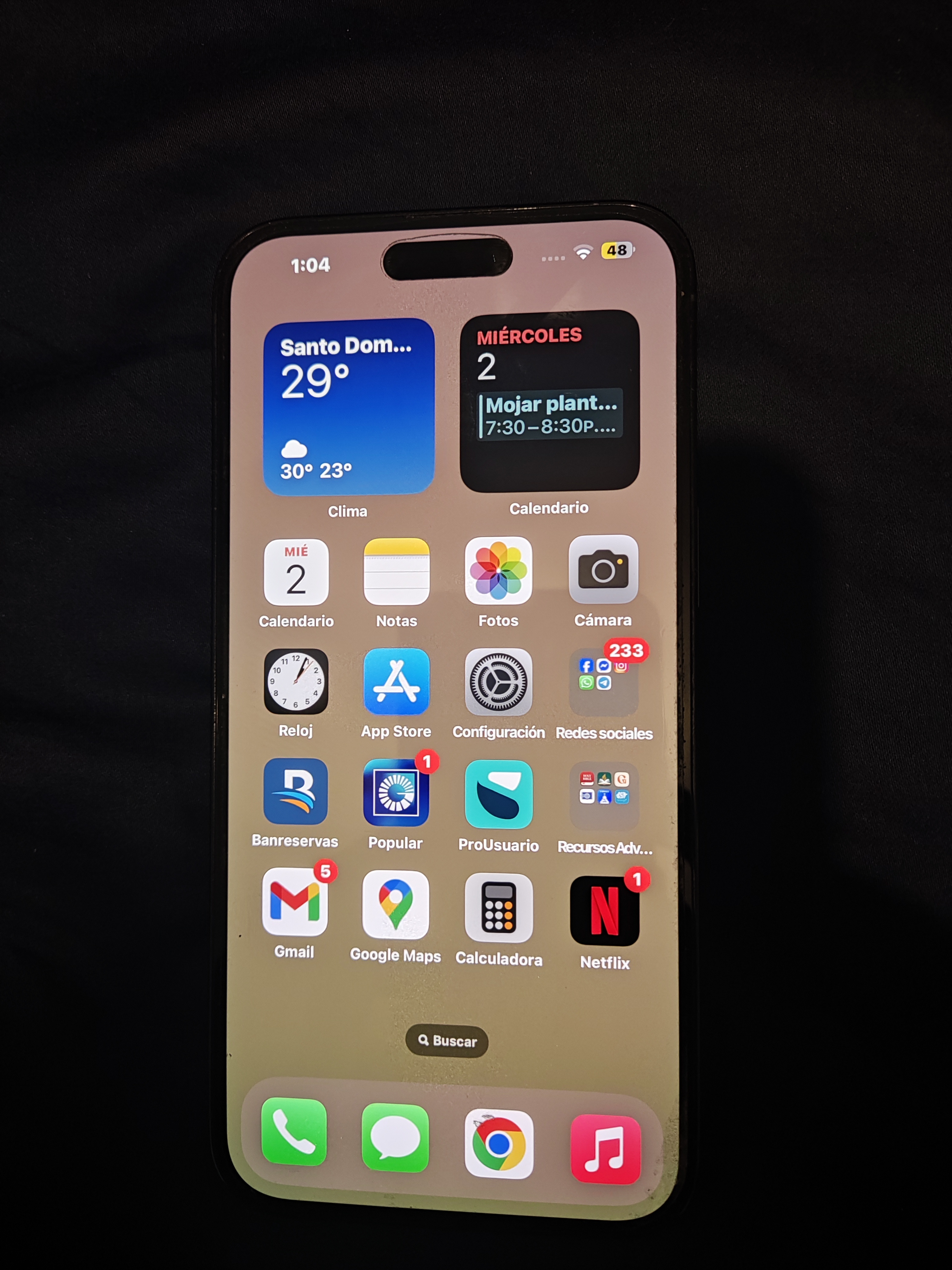 celulares y tabletas - iPhone 14 Pro Max Negro Titanio 256GB ESIM. 36,990. 0