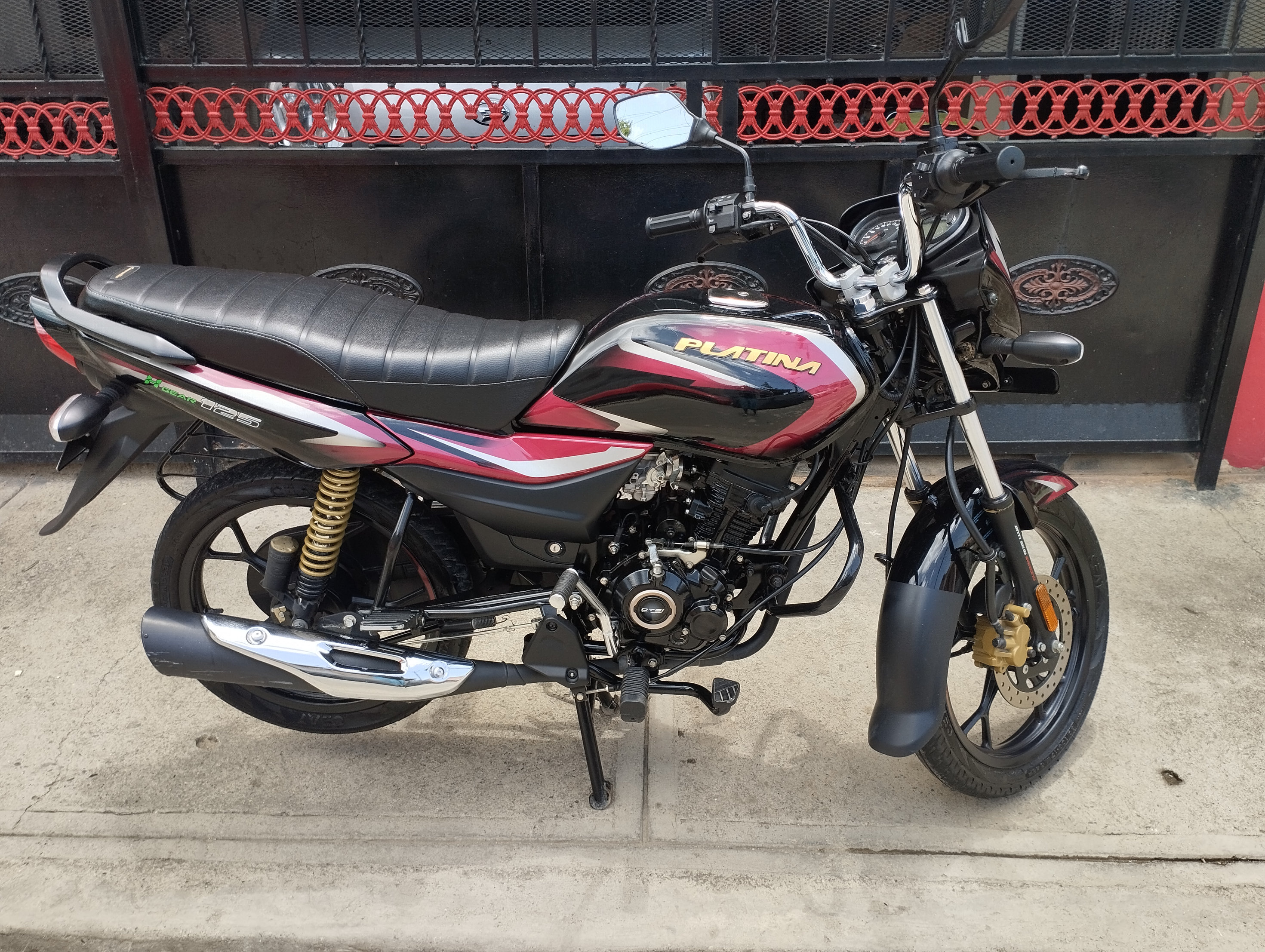 motores y pasolas - baja platina 125 año 2024 5