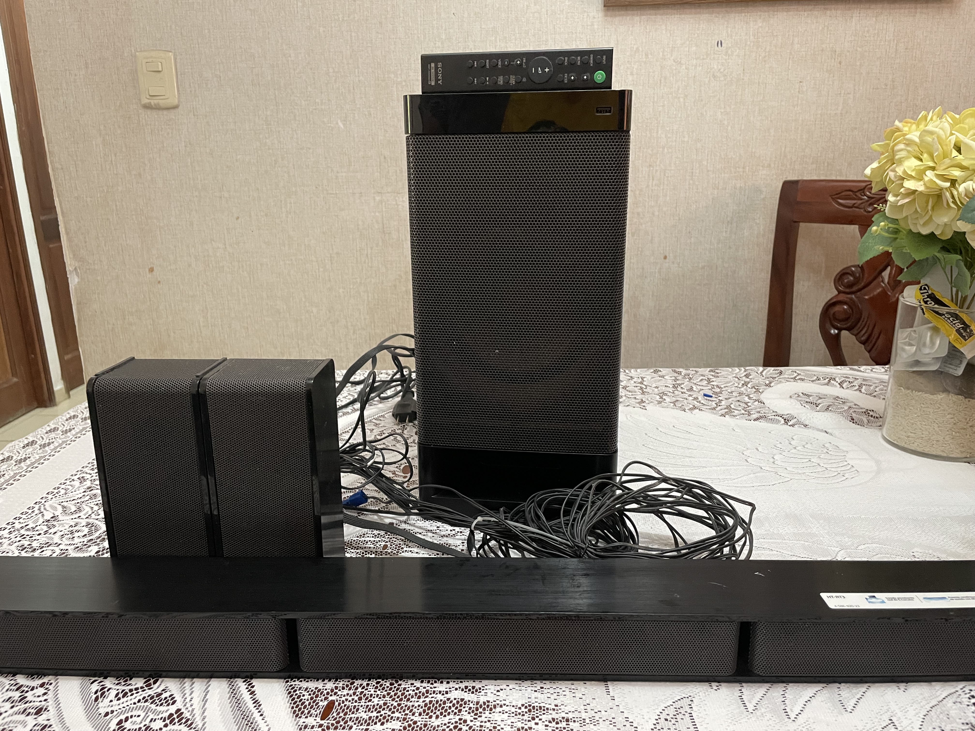 dvds, bluerays y peliculas - Teatro en casa Sony HT-RT3 5
