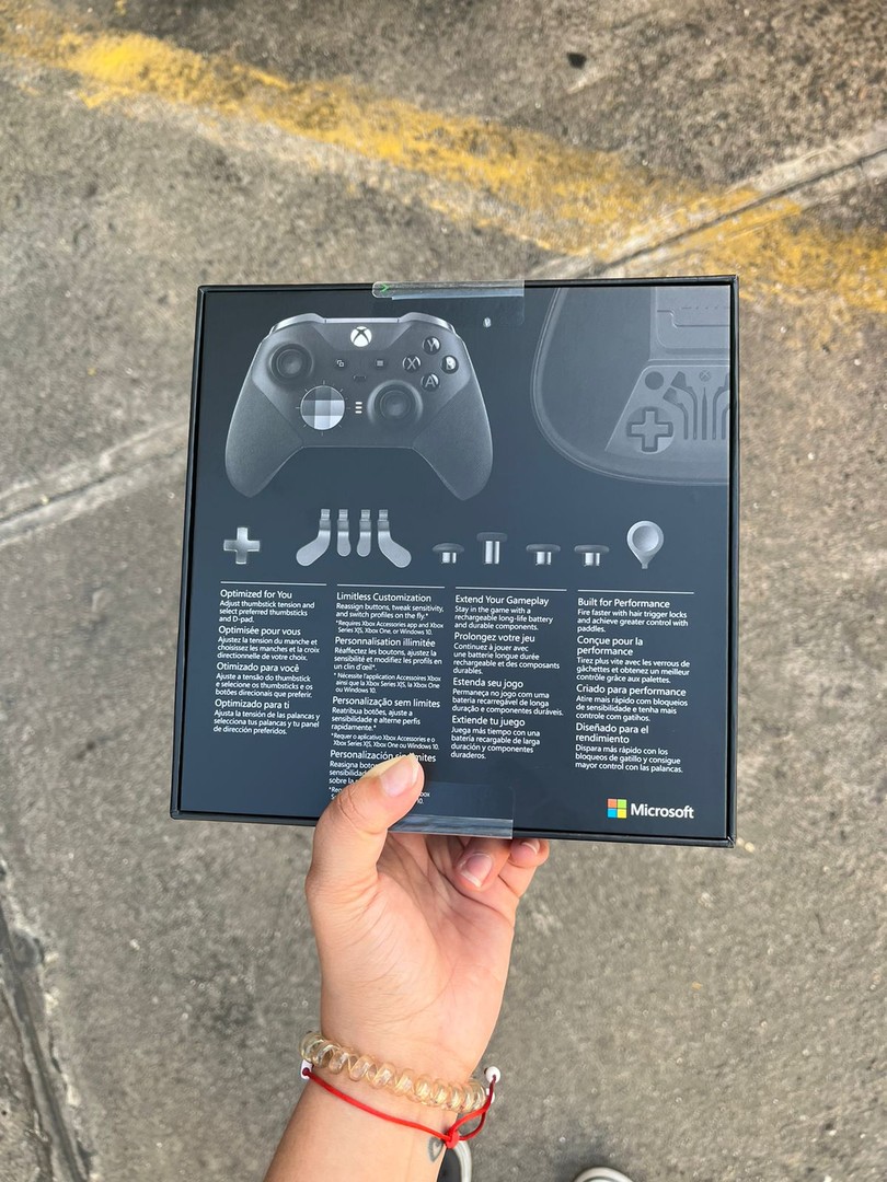 accesorios para electronica - Xbox Controller Elite Series 2 Black Combo NUEVO SELLADO  2