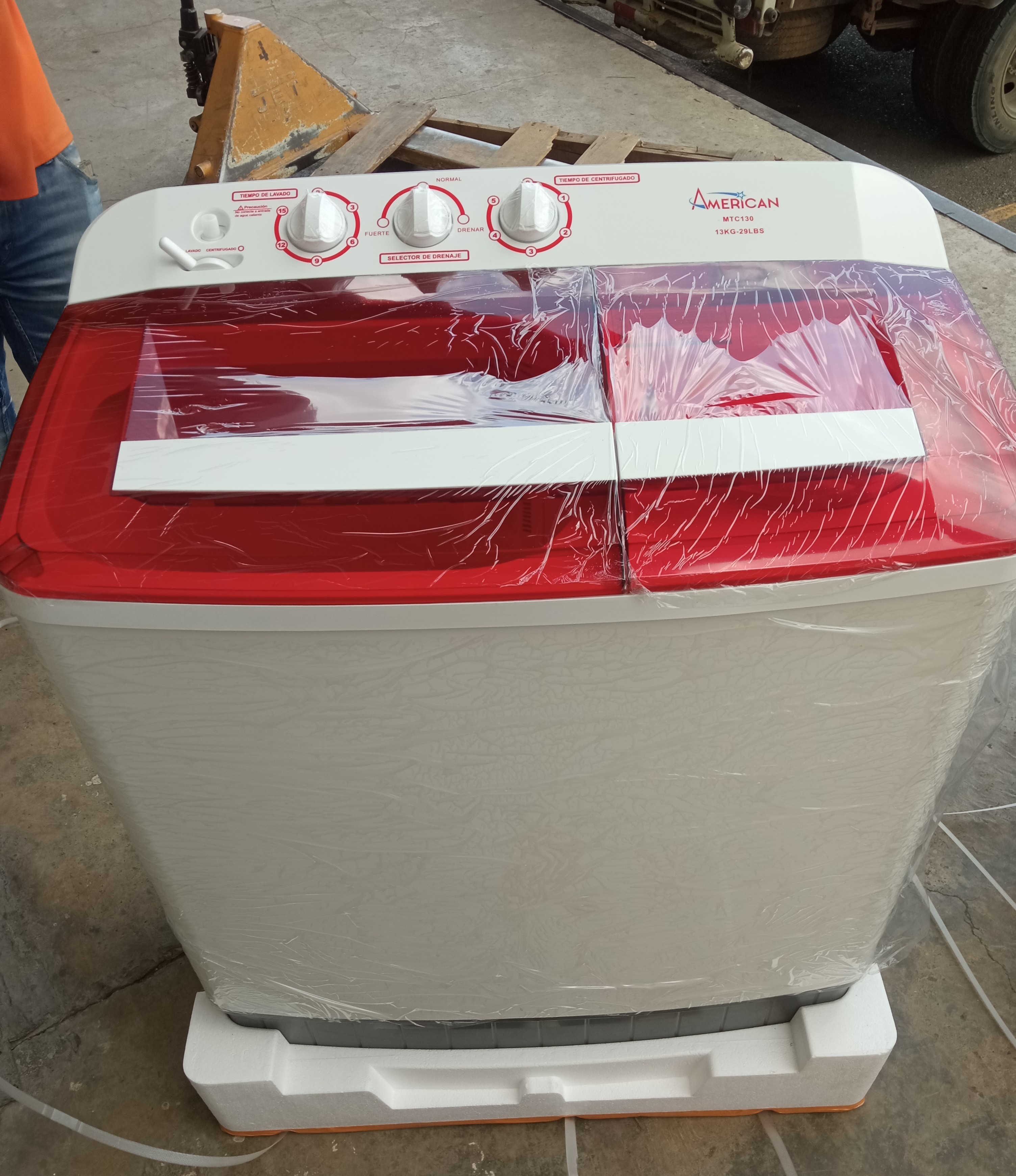 electrodomesticos - Lavadora American 29 libras  0