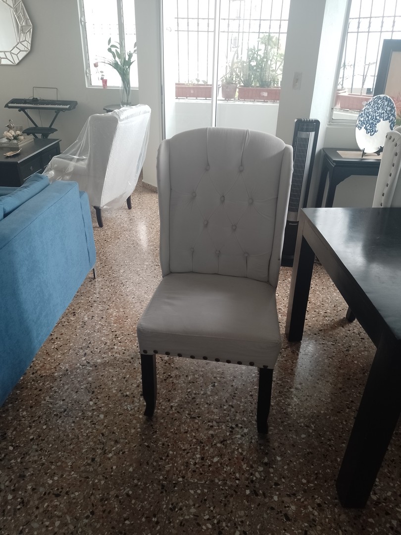 muebles y colchones - Juego de comedor de 6 sillas
 2