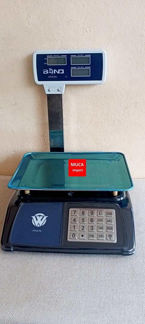 equipos profesionales - Balanza digital de pedestal de 40 kilos  0