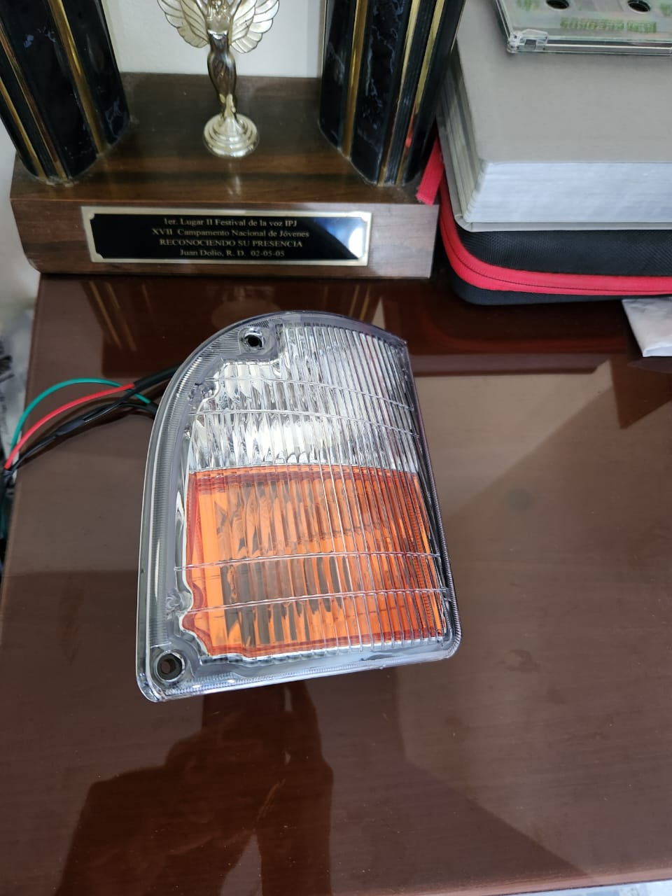 accesorios para vehiculos - Micas Luces Esquineros Mitsubishi Fuso Rosa 