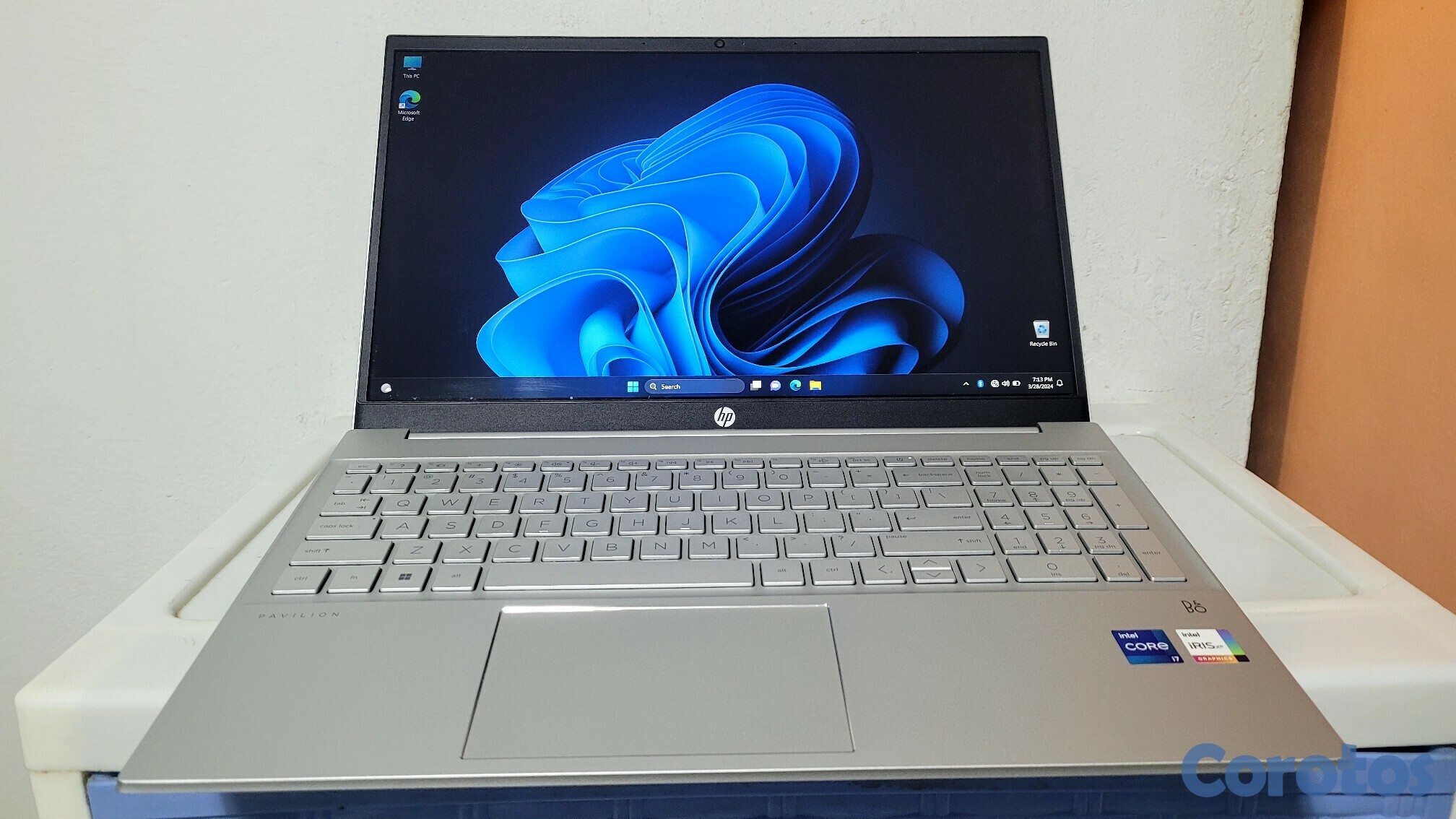 computadoras y laptops - Laptop hp 15 Pulg Core i7 11va Gen Ram 16gb Disco 512gb SSD Video 8gb 1