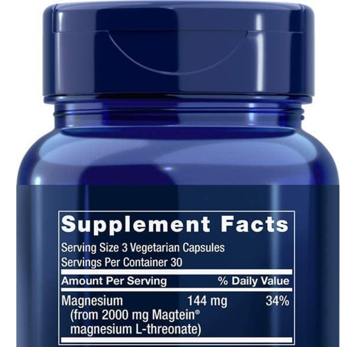 Salud y Equipamiento Médico - Treonato De Magnesio 144 Mg 1