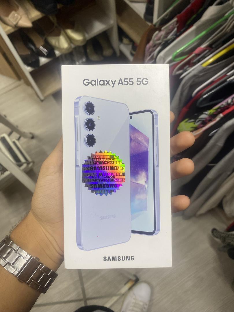 celulares y tabletas - Samsung A55 256G(DE CLARO) 0