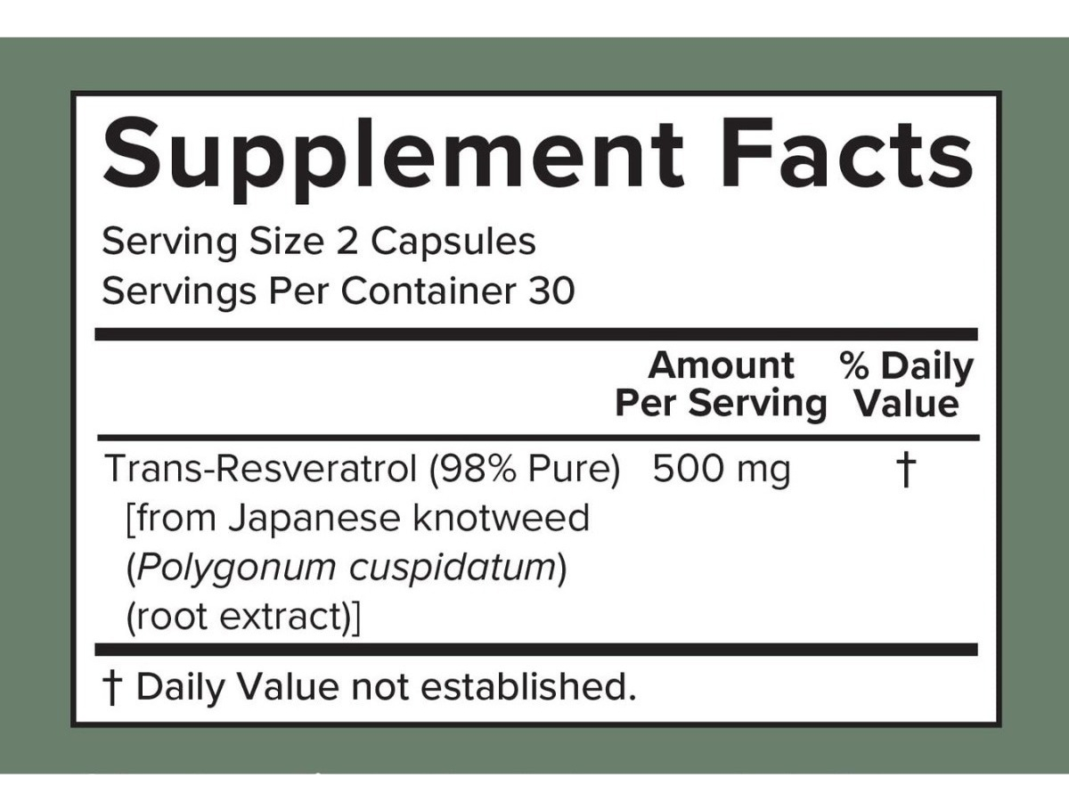 Salud y Equipamiento Médico - Prominent Resveratrol 500mg - Unid - Unidad A $3548 1