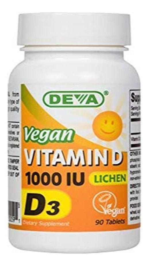 Salud y Equipamiento Médico - Vitamina D3 1000 Iu 90caps Deva - - Unidad A $1833