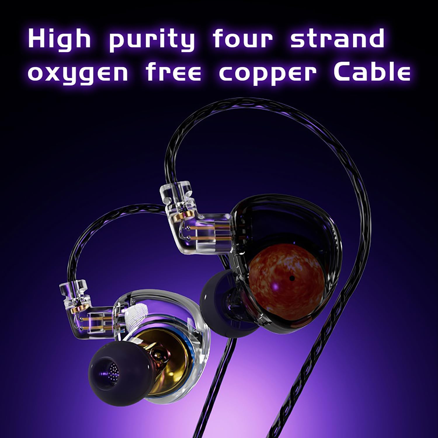camaras y audio - Auriculares IEM ND Planet Driver Dinámico 12mm 7