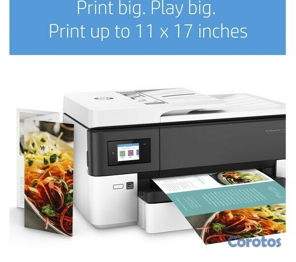 impresoras y scanners - HP IMPRESION TAMAÑO 11X 17 PULGADAS,  Multifuncional
OfficeJet 7740 Todo-en-Uno  2
