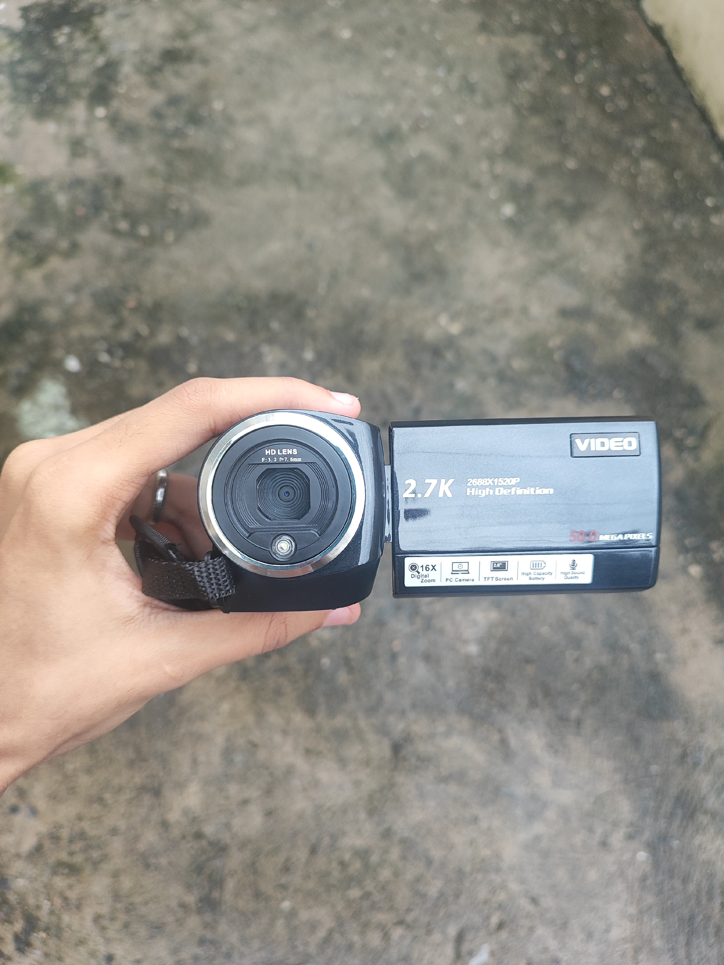 camaras y audio - Videocámara QHD 2.7K videocámara 50MP 16X Cámara de vídeo digital para YouTube. 0