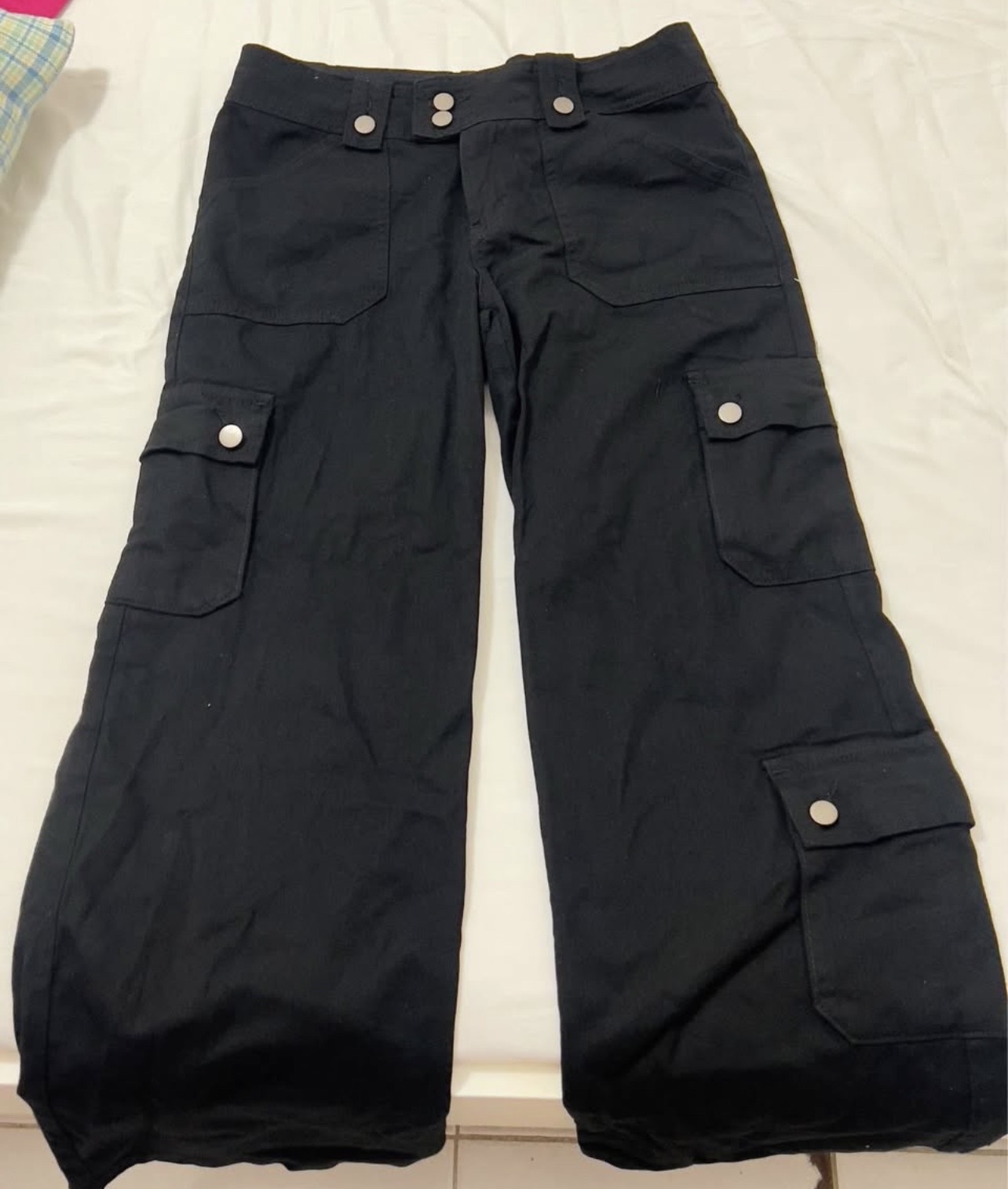 ropa para mujer - Jeans cargo negros de SHEIN – Talla M – NUEVOS 0