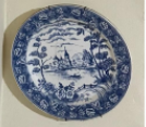 decoración y accesorios - Set de 3 Platos de Pared de Porcelana 1