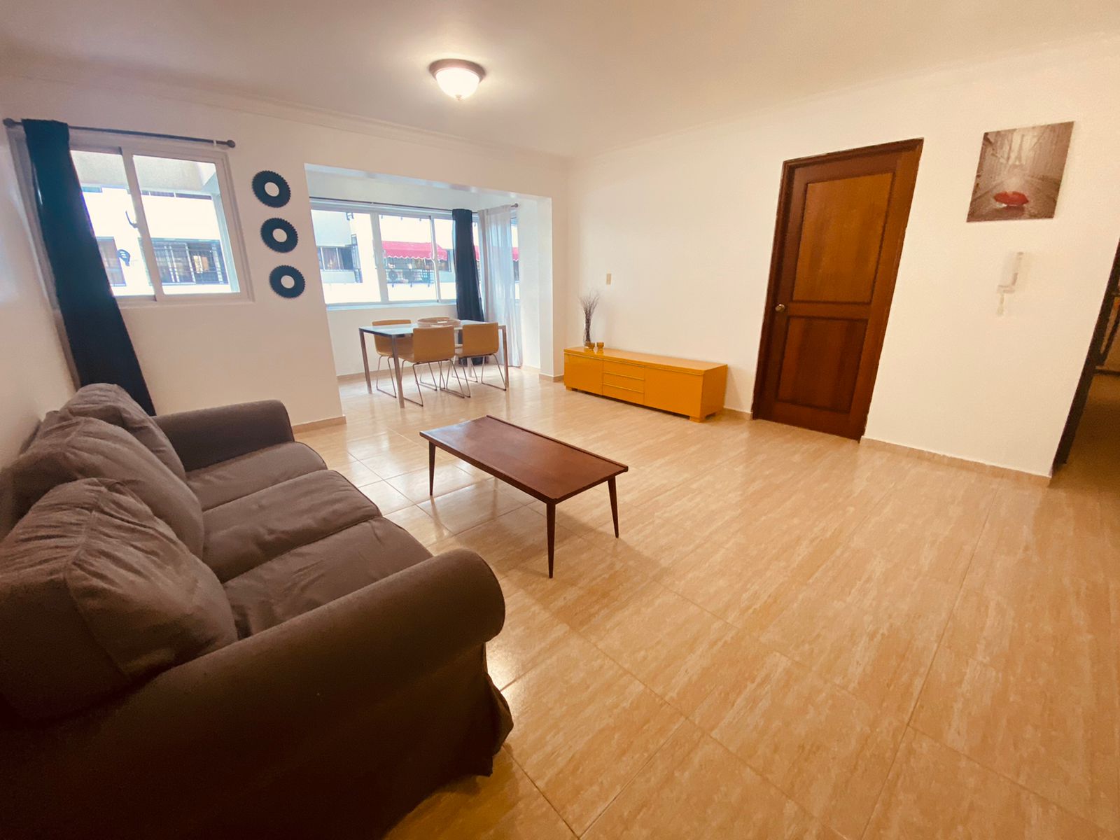 apartamentos - Apartamento amueblado de 1 habitación en Gazcue 6