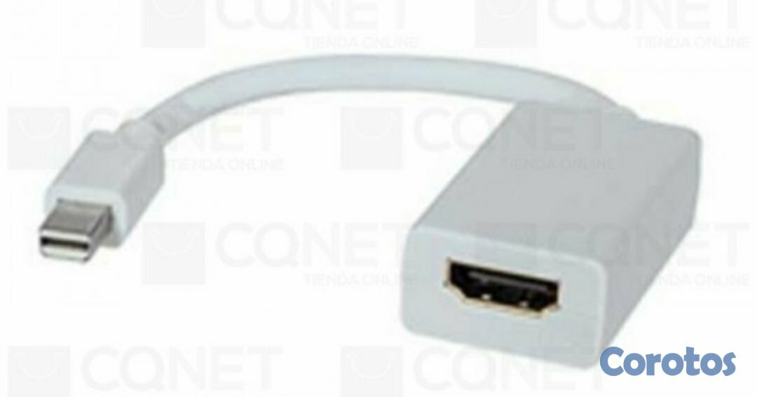 computadoras y laptops - ADAPTADOR CONVERTIDOR MINI DISPLAYPORT A HDMI HEMBRA, FUNCIONA CON MACBOOK PRO /