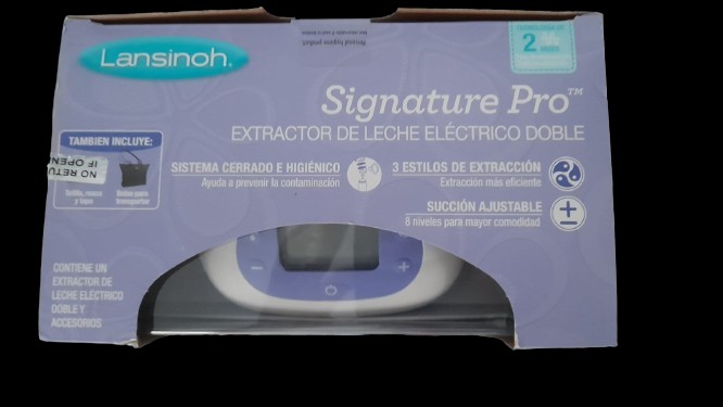cuidado y nutricion - Lansinoh Extractor electrico de leche doble signature pro. 3